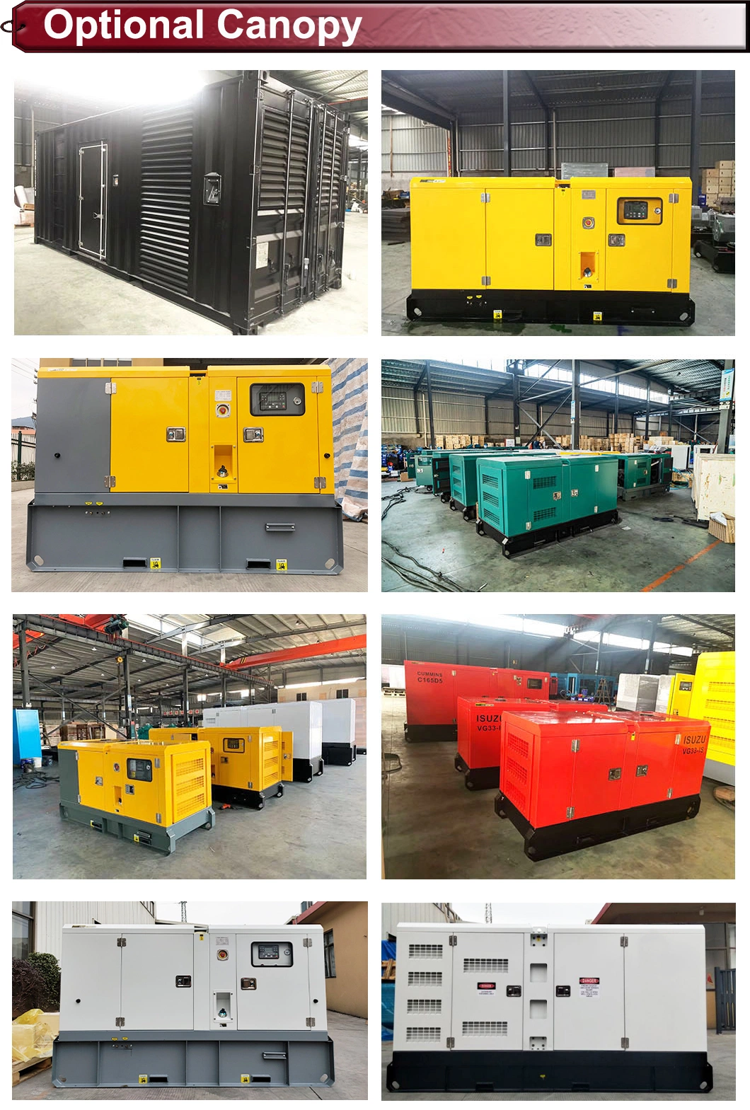 8kw 10kVA 10kv Professional Generator Ultrasonic Water Tubine Ricardo Kofo Diesel Generator Price