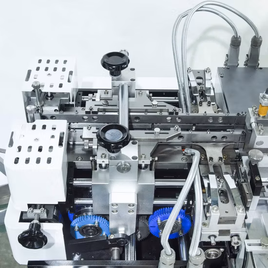 간단한 작동 초음파 라벨 절단 및 접는 기계